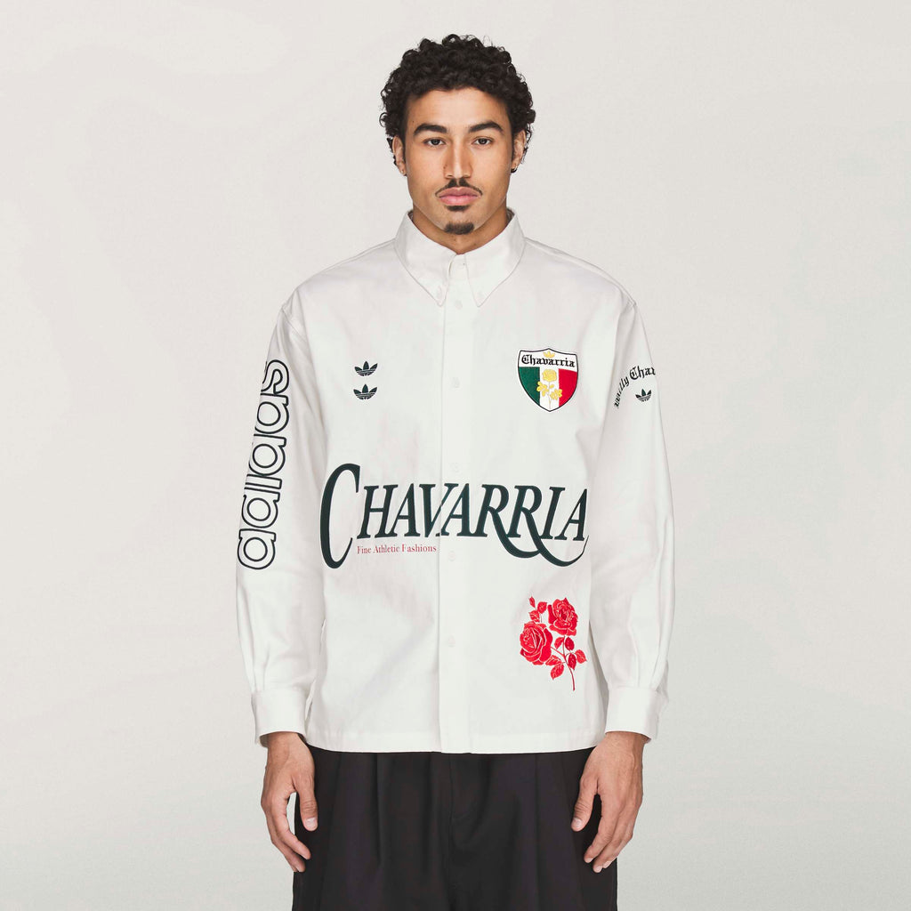 WC BUTTON UP OWHITE