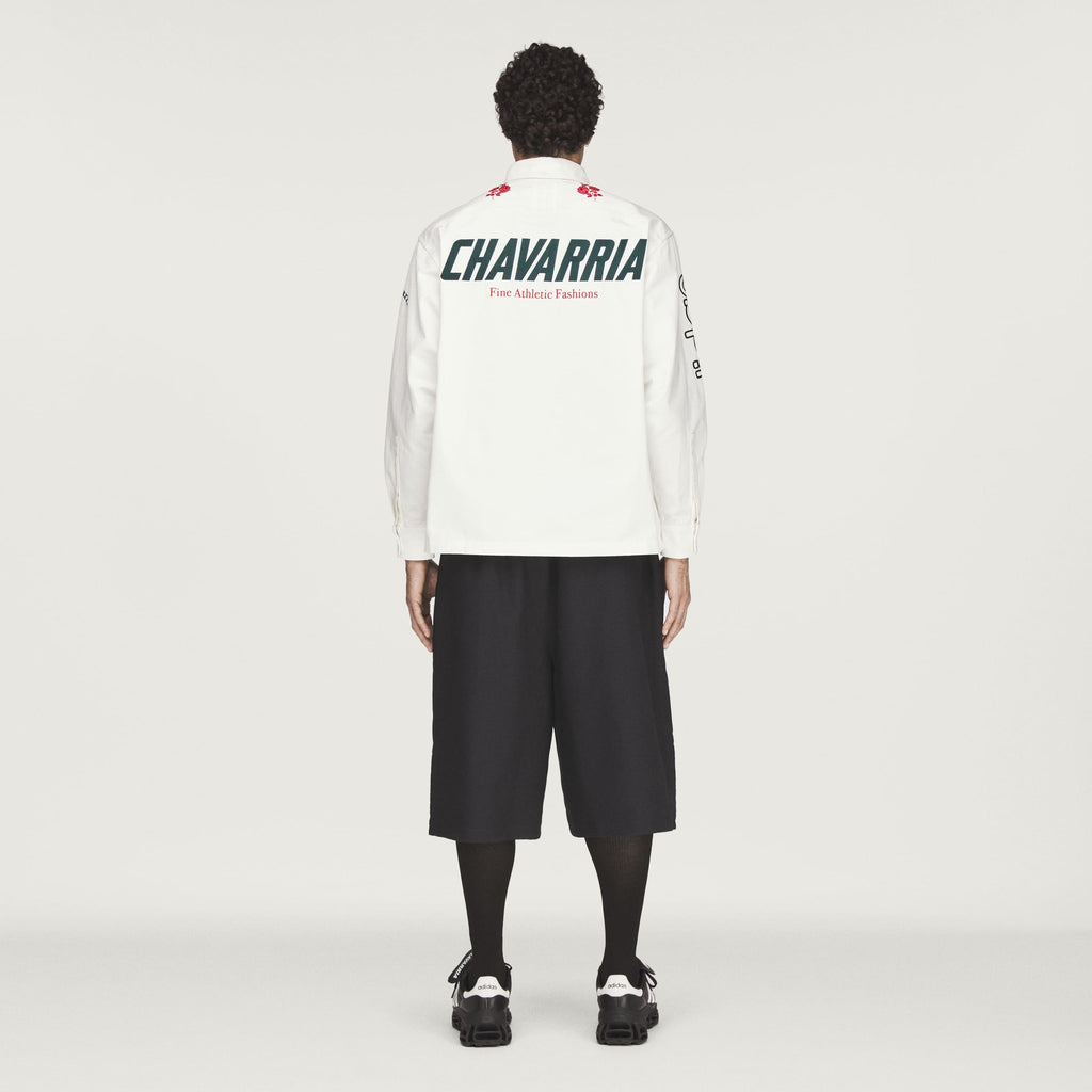 WC BUTTON UP OWHITE