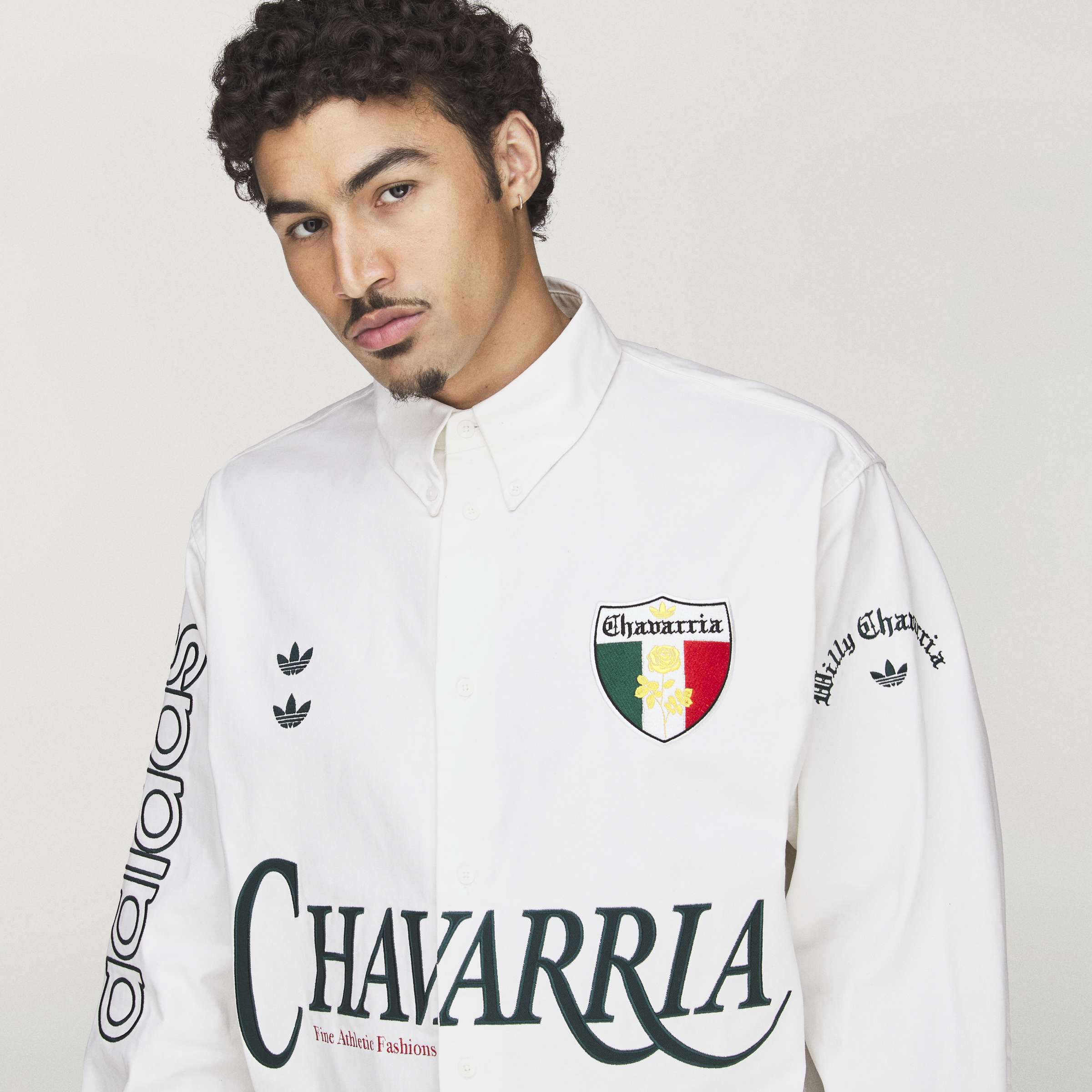 WC BUTTON UP OWHITE