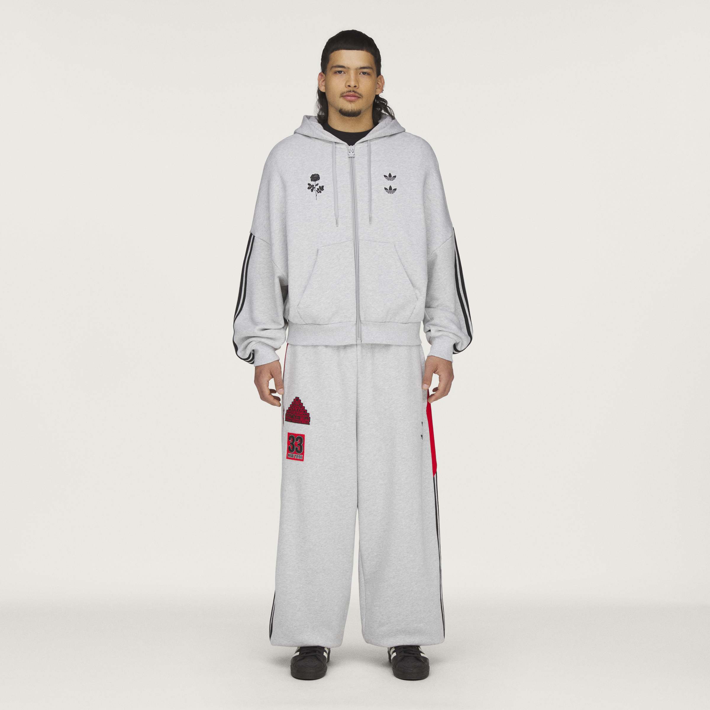 WC NY SWEATPANT LGREYH