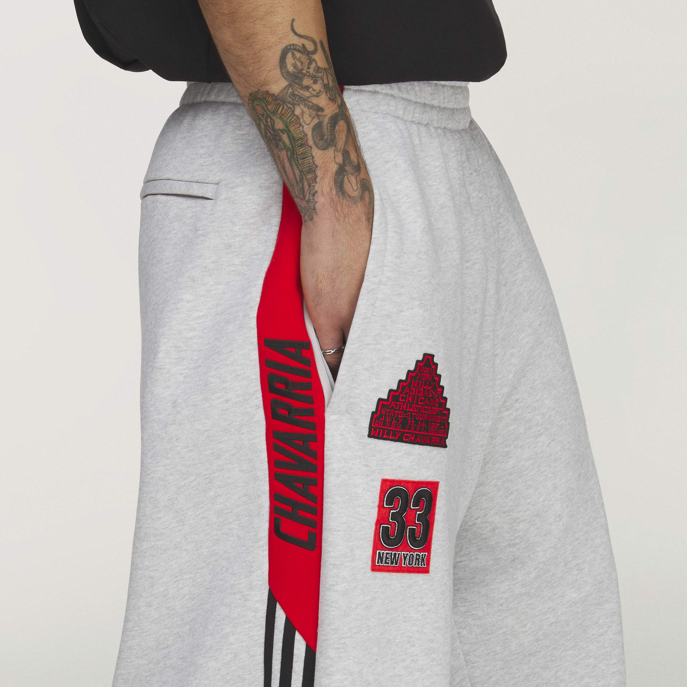 WC NY SWEATPANT LGREYH