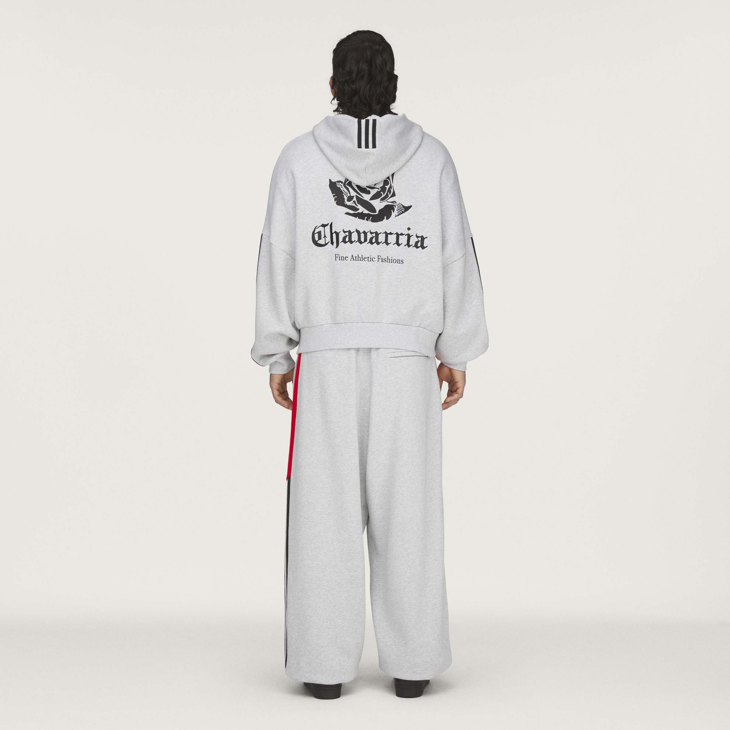 WC FZ HOODY LGREYH