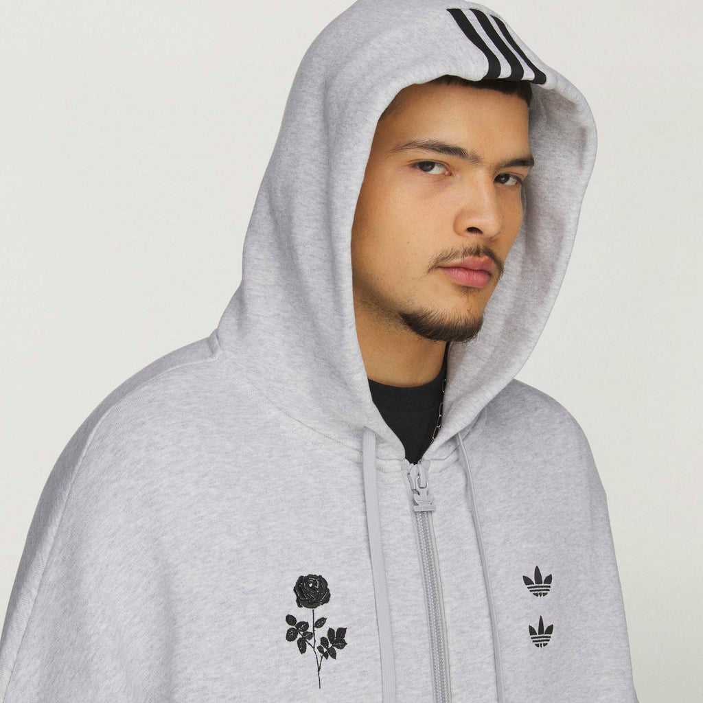 WC FZ HOODY LGREYH