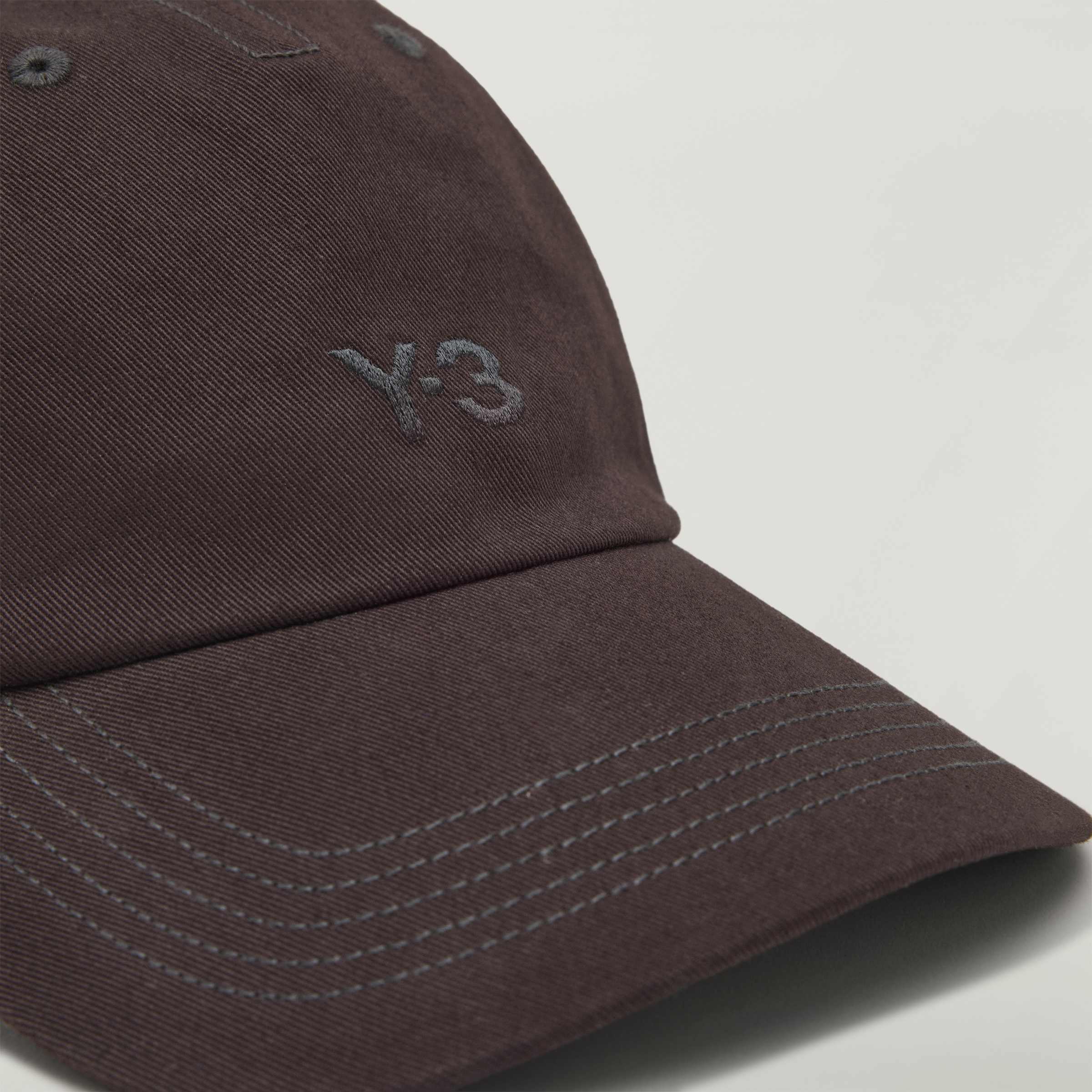Y-3 DAD CAP BLACK/SCARLE