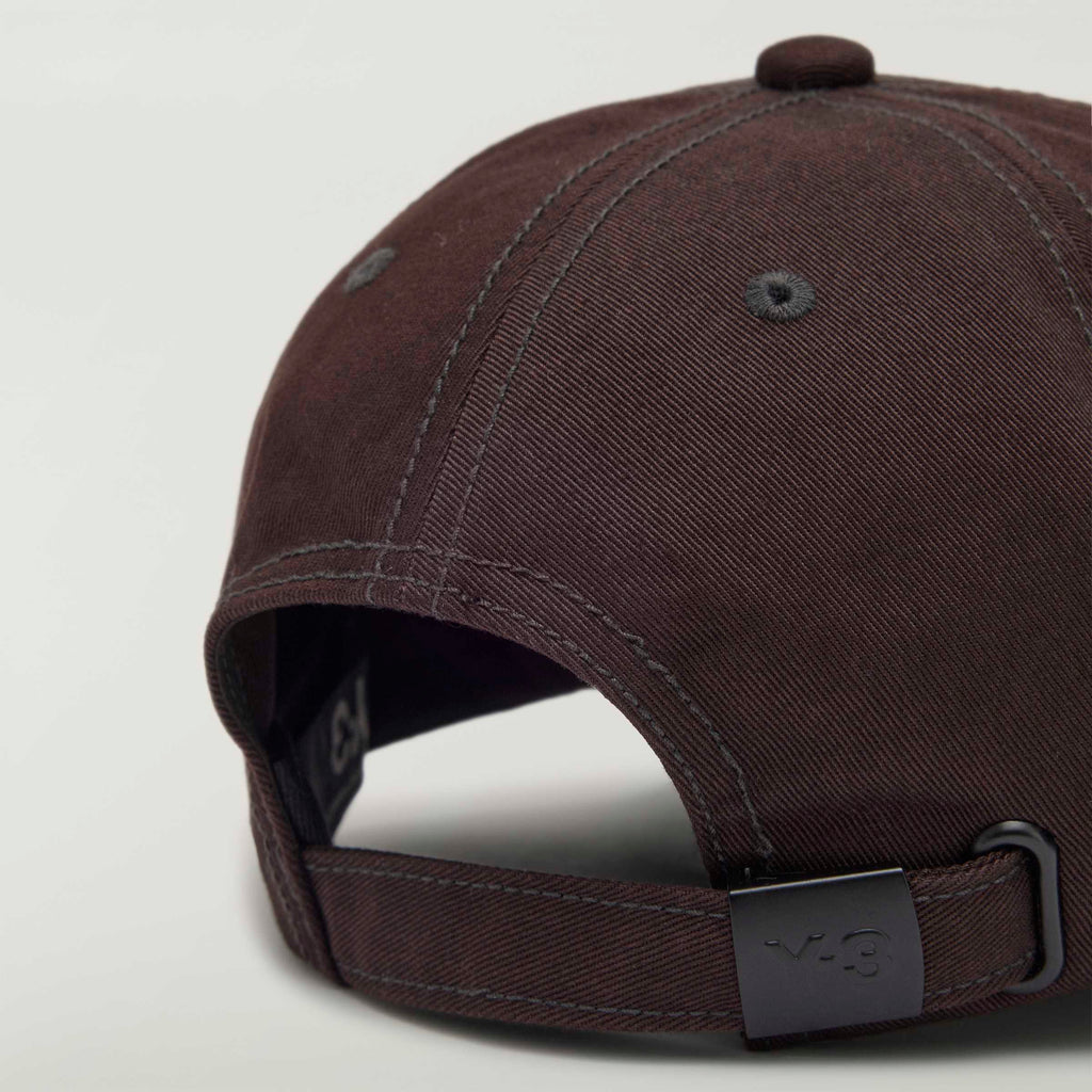 Y-3 DAD CAP BLACK/SCARLE
