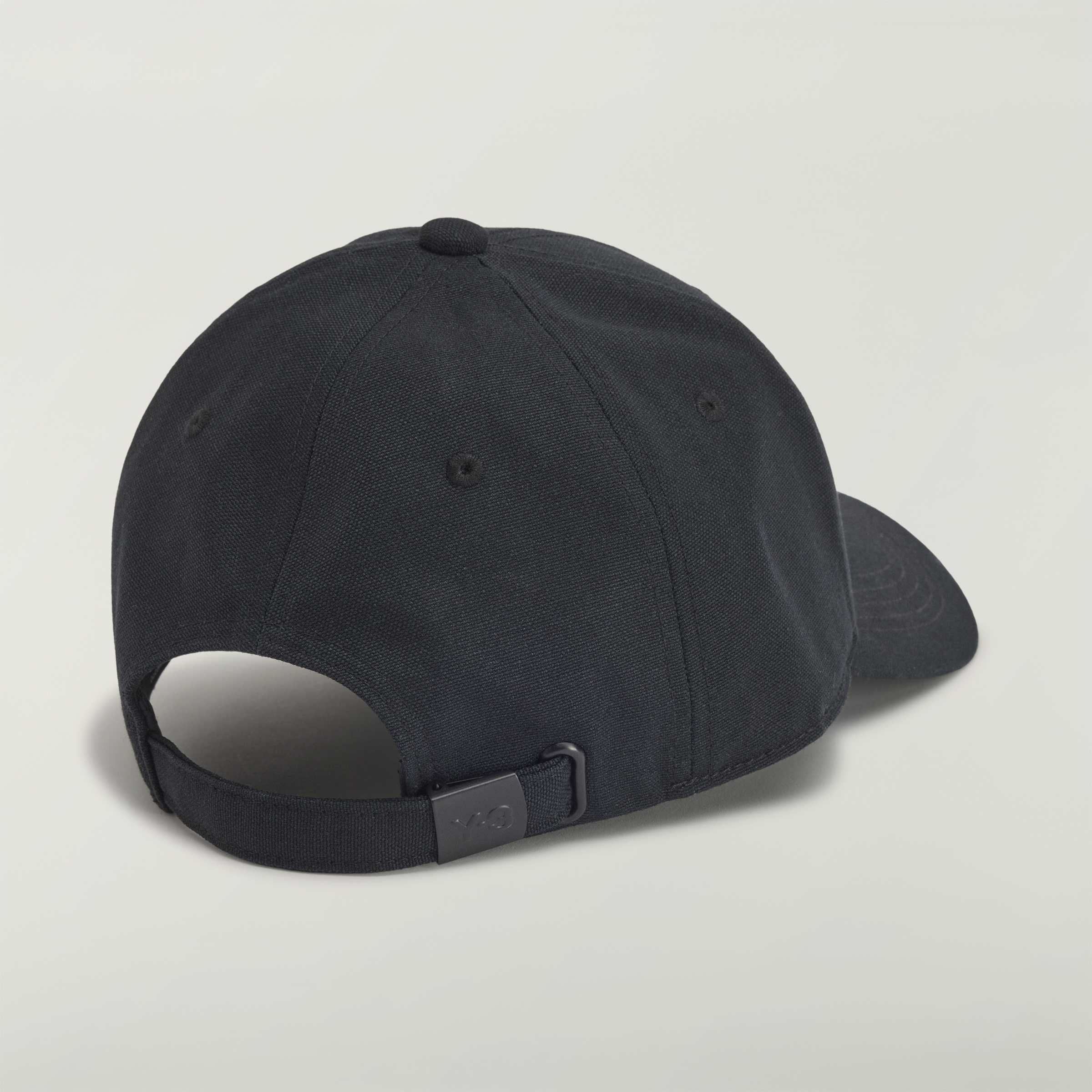 Y-3 LOGO CAP BLACK/WHITE