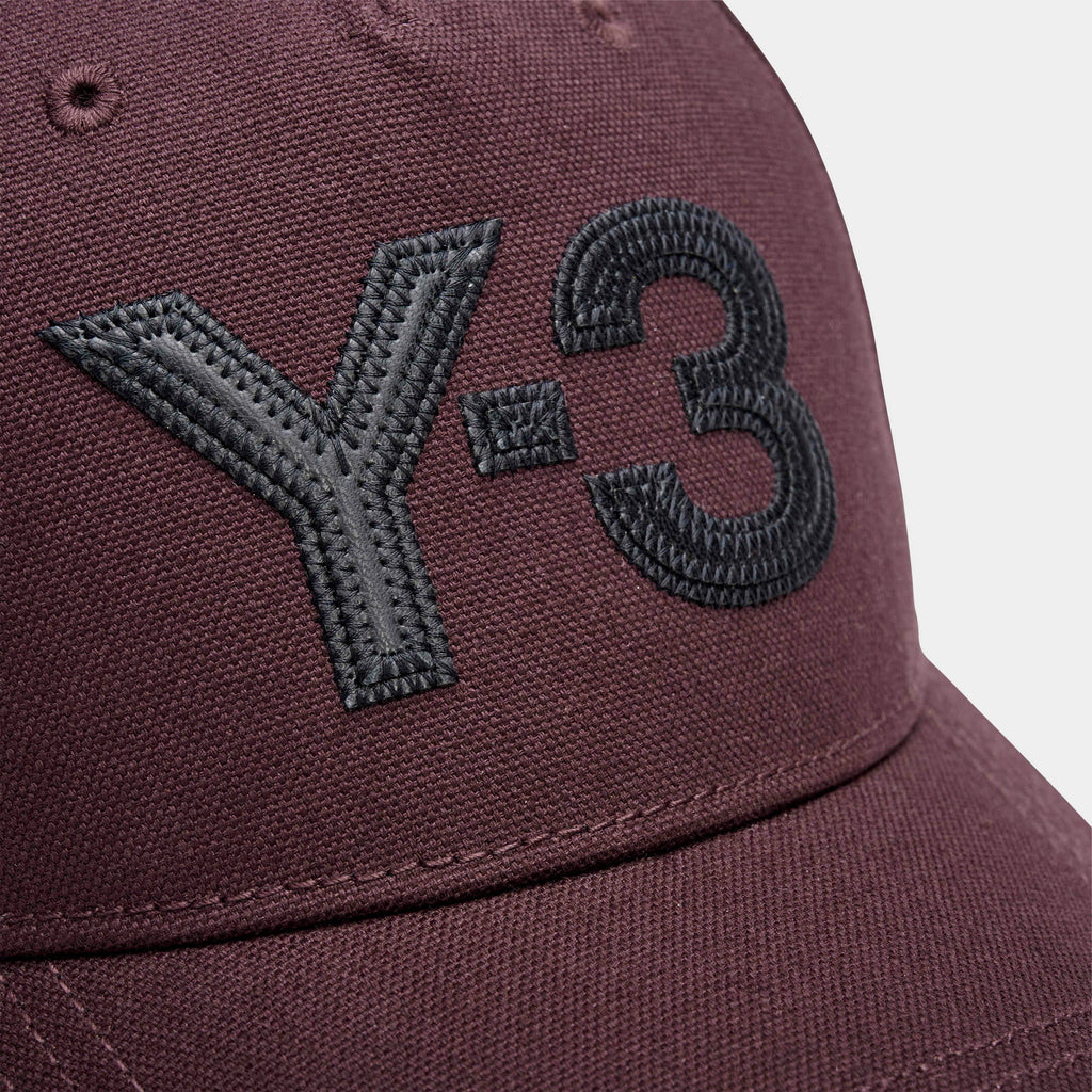 Y-3 LOGO CAP NGTRED/BLACK