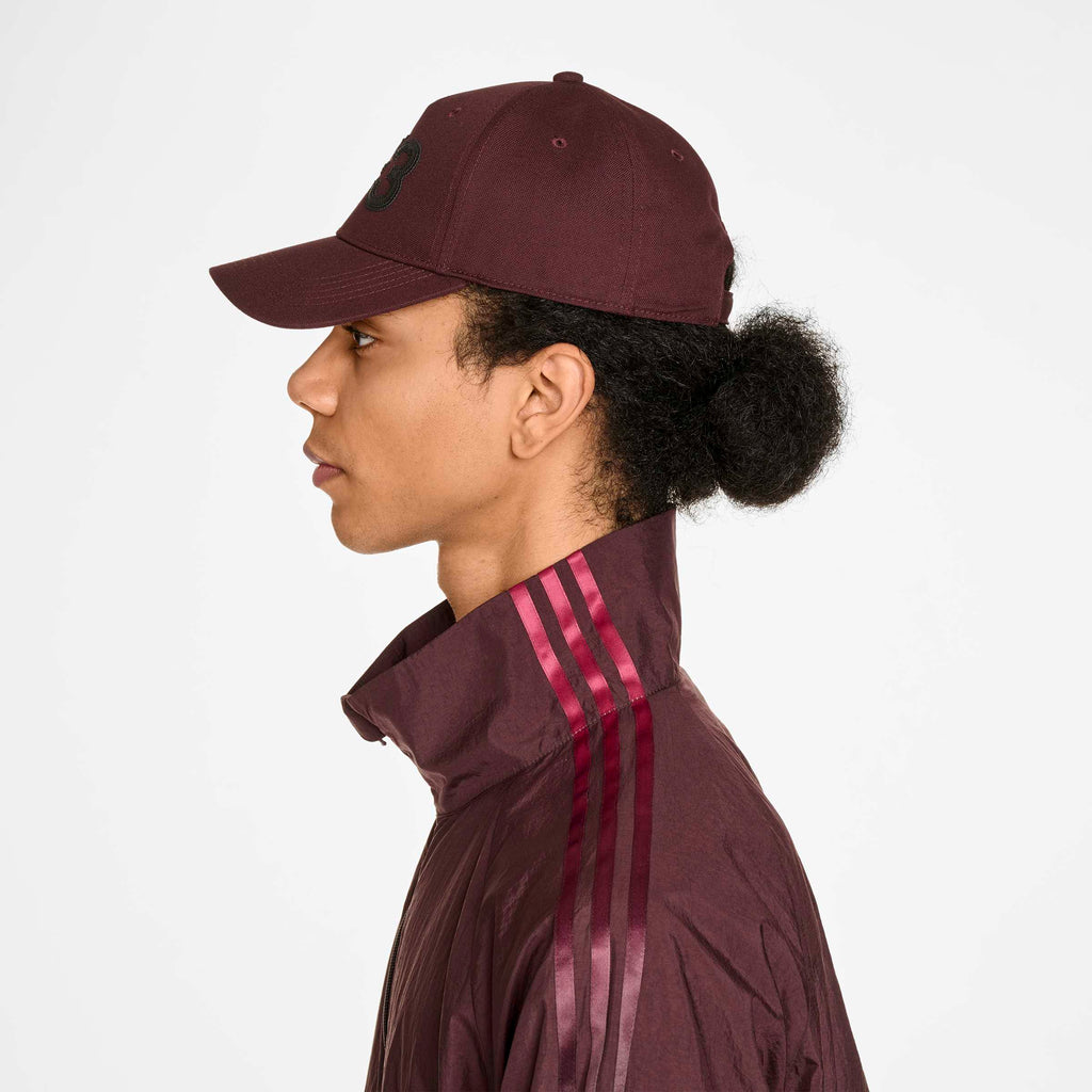 Y-3 LOGO CAP NGTRED/BLACK