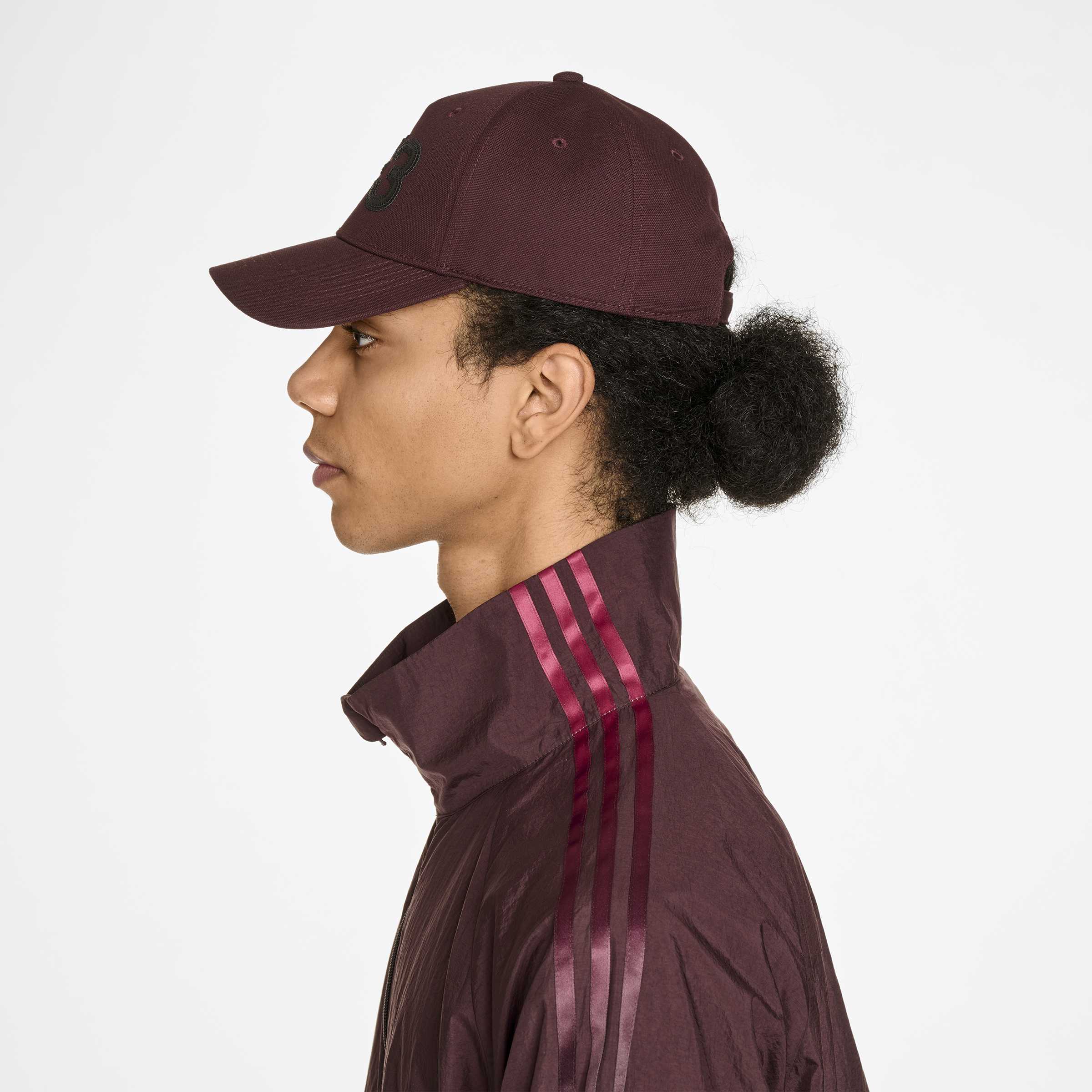 Y-3 LOGO CAP NGTRED/BLACK