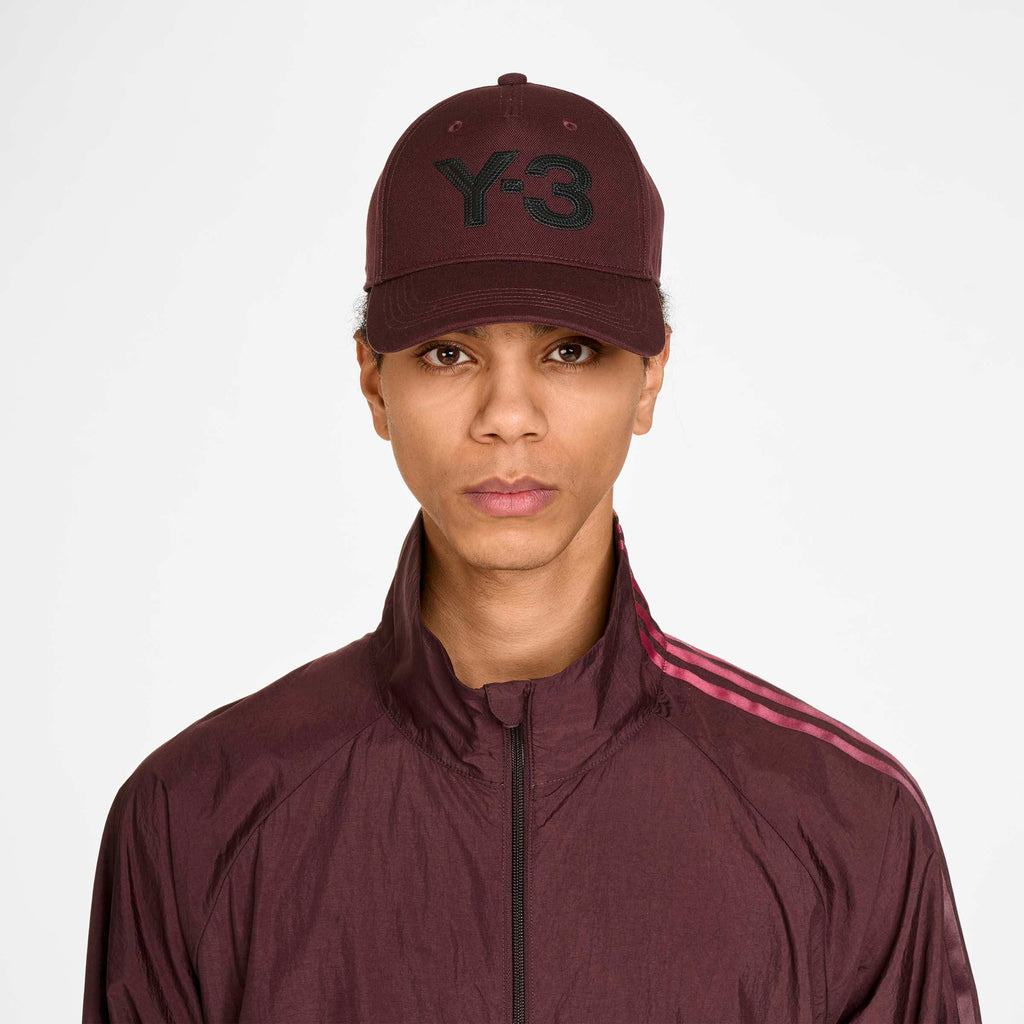 Y-3 LOGO CAP NGTRED/BLACK