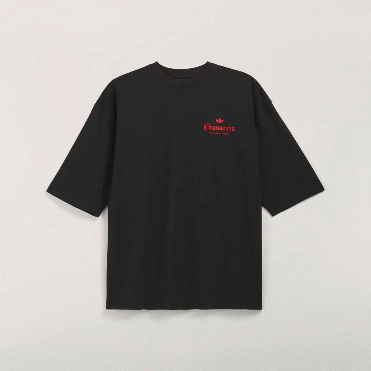 WC ROSE TEE BLACK/RED