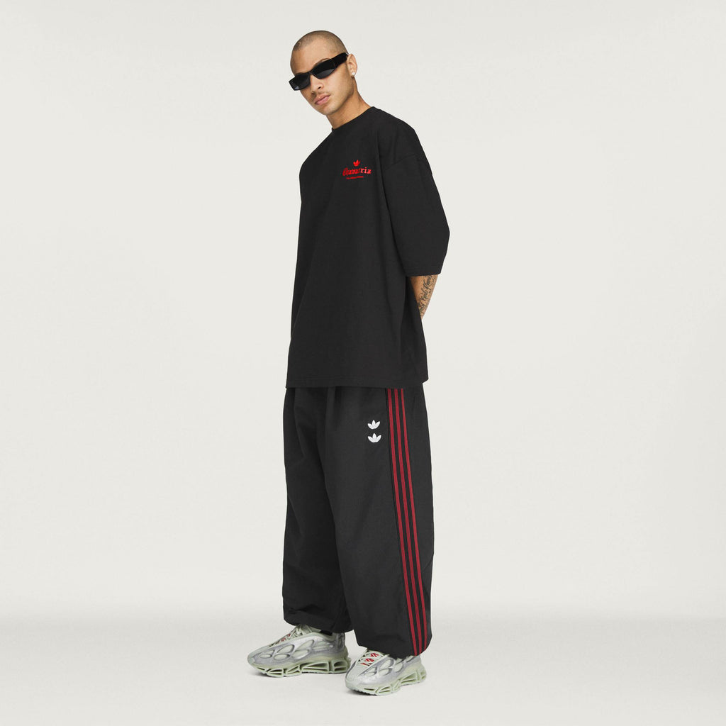 WC ROSE TEE BLACK/RED
