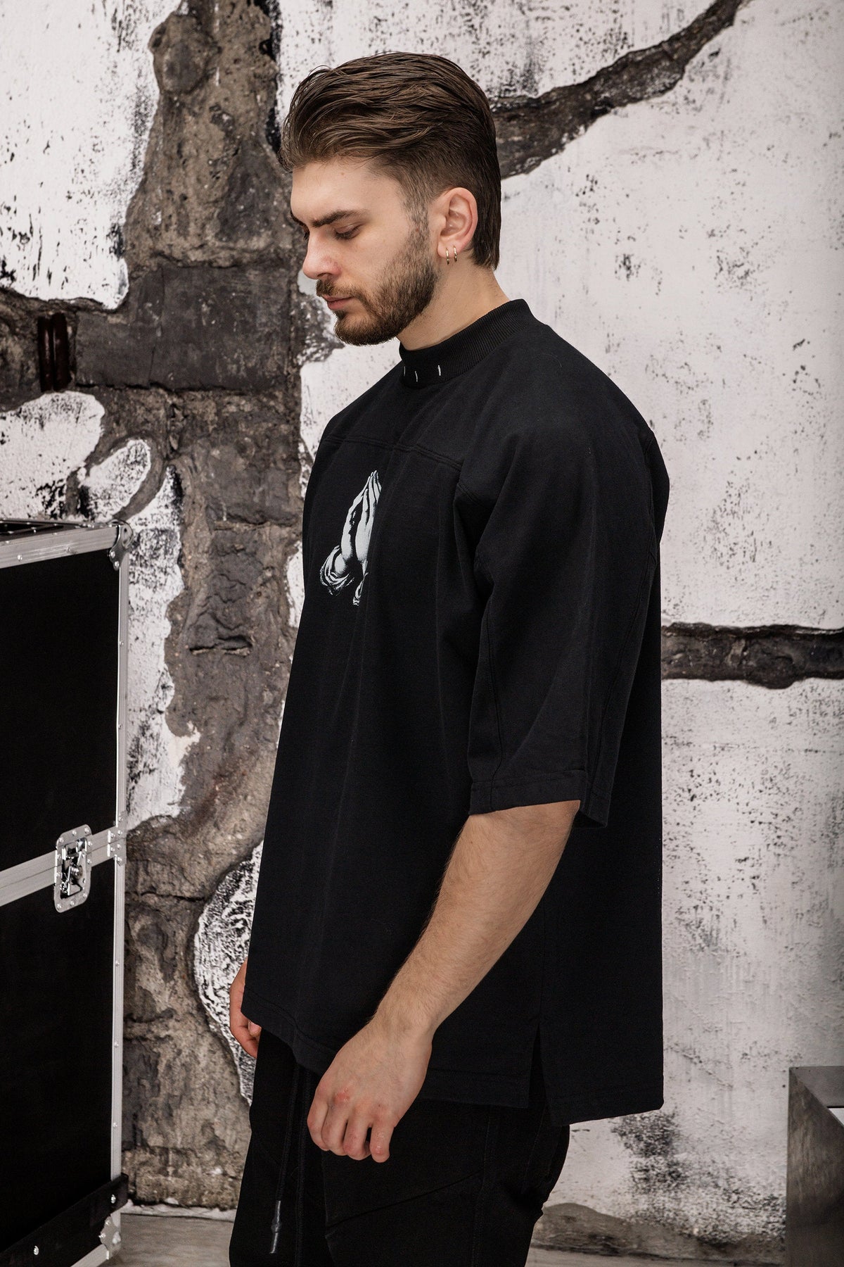 PRAYER T-SHIRT BLACK