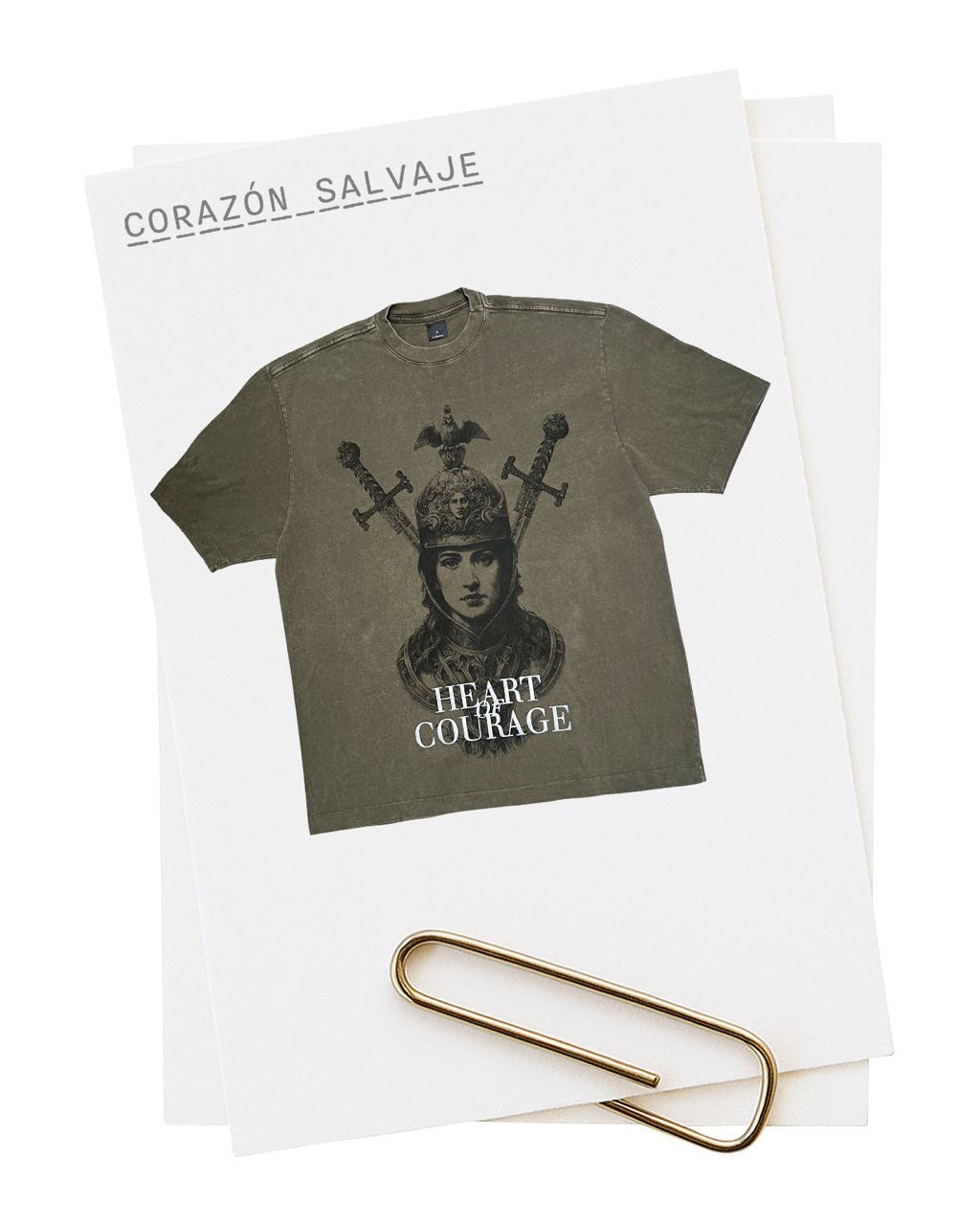T-SHIRT CORAZÓN SALVAJE