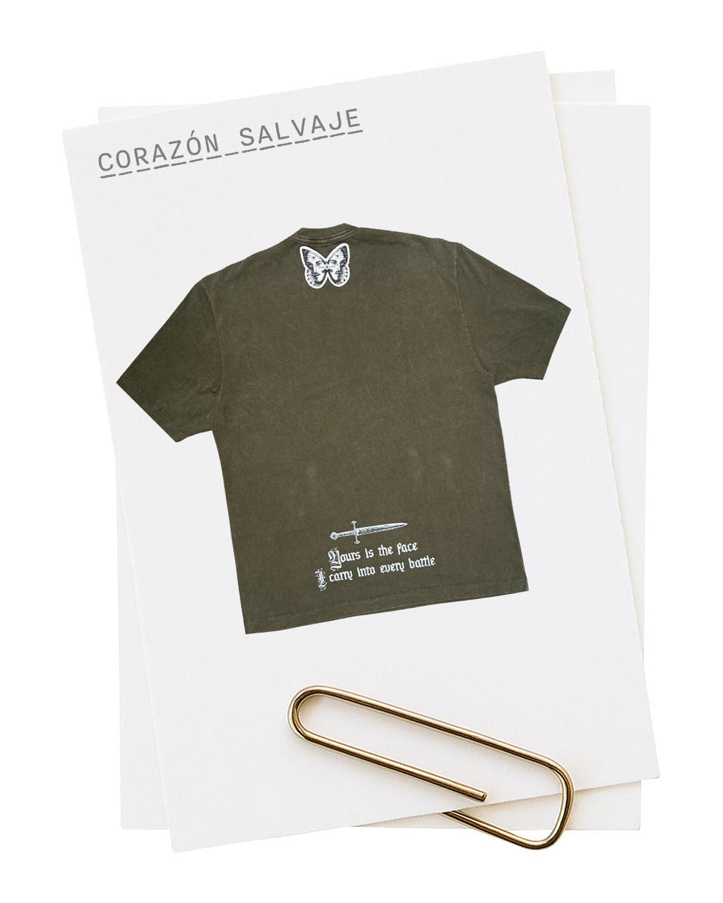 T-SHIRT CORAZÓN SALVAJE