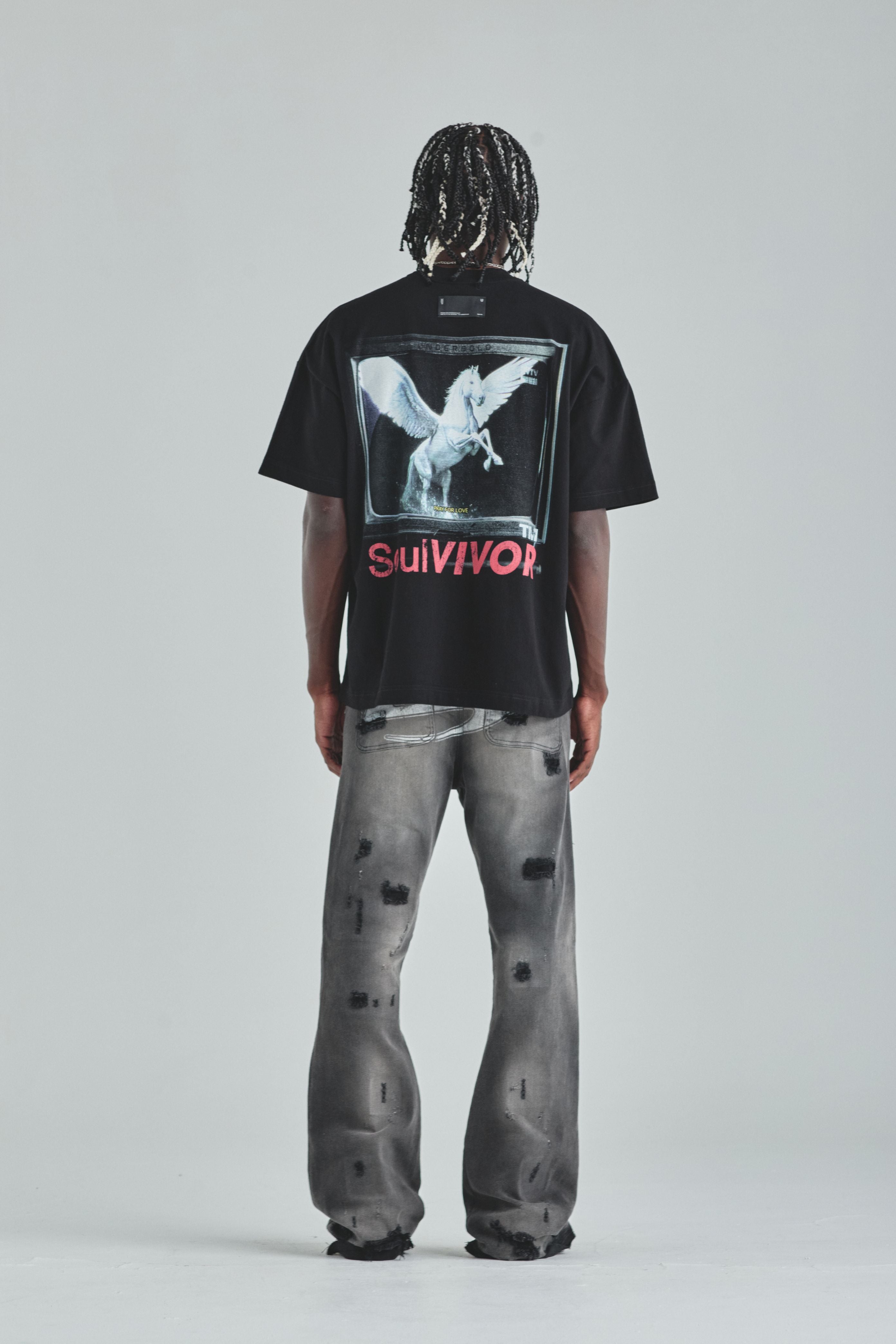 Act 1 Soulvivor Tshirt Black