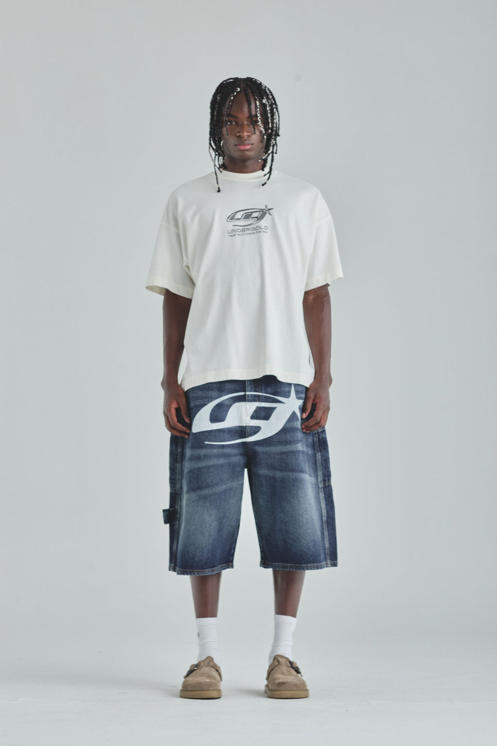 Act 1 UG Star Tshirt White