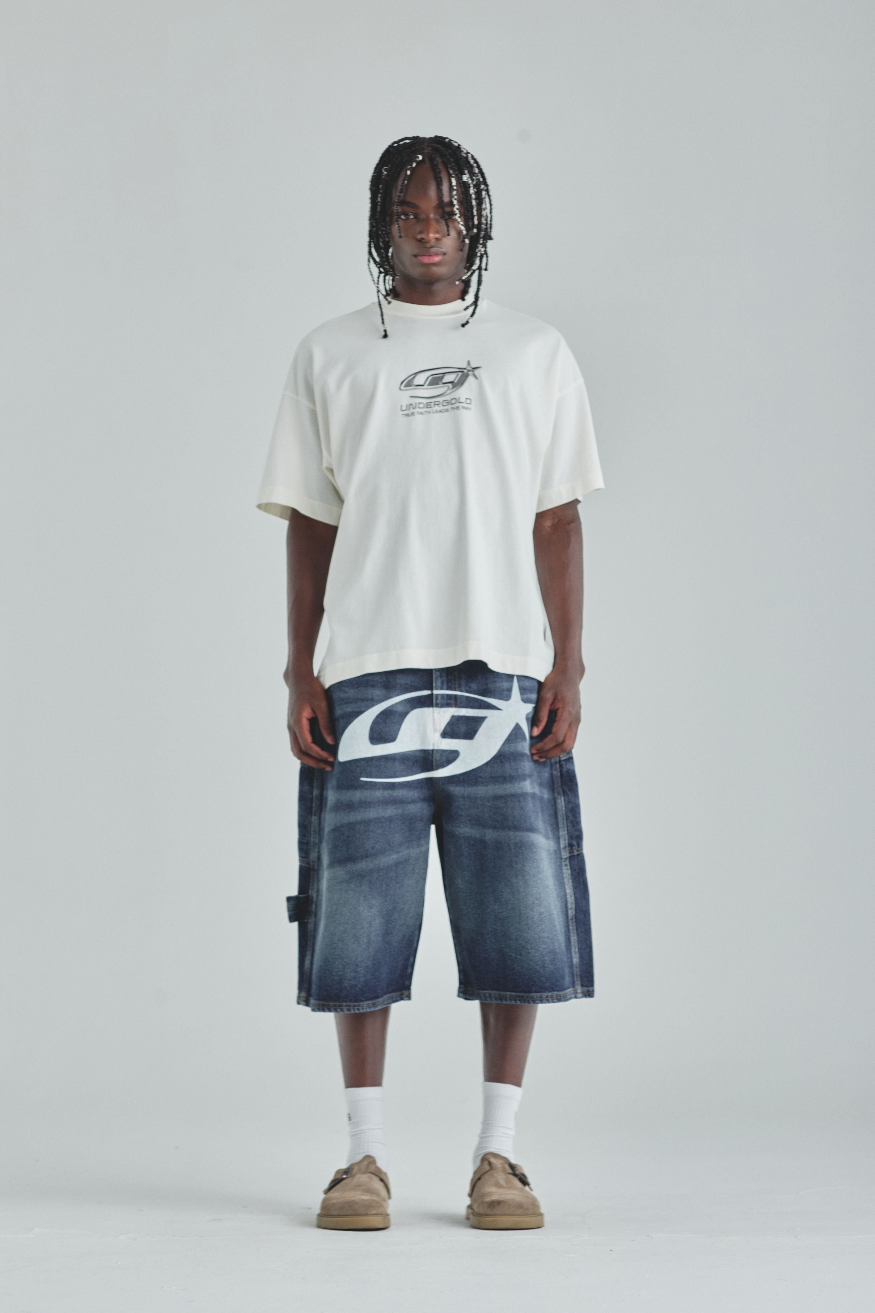 Act 1 UG Star Tshirt White