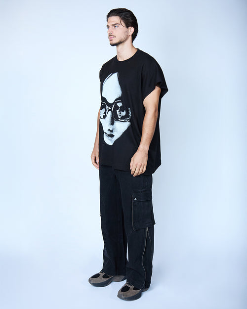 33 FACE SLEEVELESS SHIRT